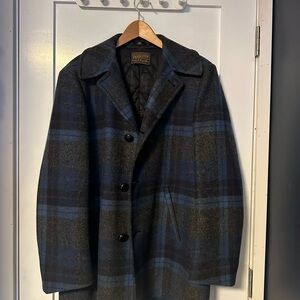 Vintage Pendleton lined wool peacoat/walking coat